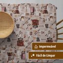 Ver imagem 3 de 2 Toalhas Mesa Plástica Térmica Barista 2 Lugar 70x70