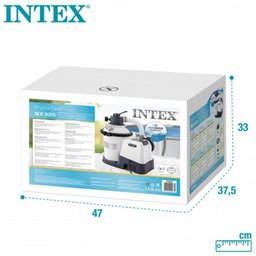 Bomba Filtro Sistema Areia Krystal Clear 3.500 Litros/hora 220v Intex - 5