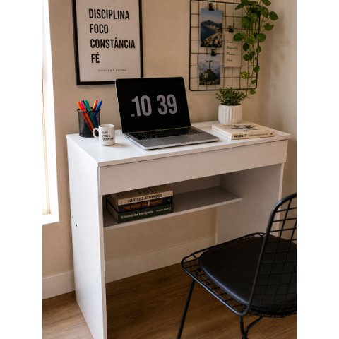 Escrivaninha Home Office Estudare - Branco