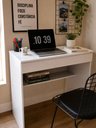 Ver imagem 1 de Escrivaninha Home Office Estudare - Branco