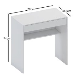 Escrivaninha Home Office Estudare - Branco - 3