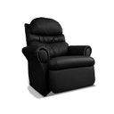 Ver imagem 2 de Poltrona do Papai Reclinavel Atlas Conforto Corino Preto Sala Quarto - Arkell