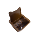 Ver imagem 4 de Tomadas para Mesa e Painel 3 modulo 10A e 3 conector Cat5e Marrom