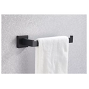 Ver imagem 5 de Kit Acessórios Banheiro Aço Inox 304 Luxo 4 Peças Preto - Brinovar