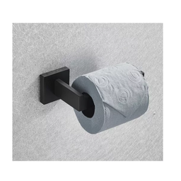 Kit Acessórios Banheiro Aço Inox 304 Luxo 4 Peças Preto - Brinovar - 7
