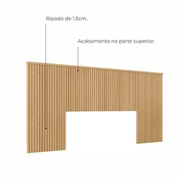Cabeceira de Casal Ripada Berlim 2,40m - 4