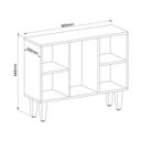 Ver imagem 3 de Nicho Organizador com Pés Infinity Branco Line Castro Móveis