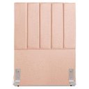 Ver imagem 4 de Cabeceira Solteiro 100 Cm com Frame Dalia Linho Rose Artte Rose