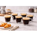 Ver imagem 2 de Canecas de Vidro Caneca para Dose Café Espresso Transparente 70ml 6 Peça