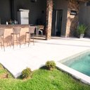 Ver imagem 3 de Borda Atérmica Semi boleada Malibu 50x30x1,5cm - Fendi Areia de Quartzo