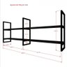 Nicho Industrial Suspenso para Cozinha - Prateleira Decorativa - 5
