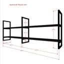 Ver imagem 5 de Nicho Industrial Suspenso para Cozinha - Prateleira Decorativa
