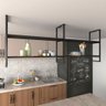 Nicho Industrial Suspenso para Cozinha - Prateleira Decorativa - 2
