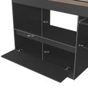 Ver imagem 3 de Cama Alta de Solteiro Multifuncional sem Colchão CJ4080 Linha Jacarta Art In Móveis