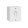 Kit 4 Tomada 20a 2p+t 250v Box Sistema X Sobrepor Ilumi Cor:branco - 1