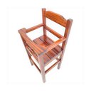 Ver imagem 5 de Cadeira de Papinha para Bebê com Trava Fixa em Madeira Maciça para Bar e Restaurante - Imbuia