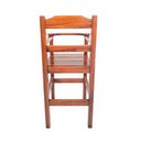 Ver imagem 4 de Cadeira de Papinha para Bebê com Trava Fixa em Madeira Maciça para Bar e Restaurante - Imbuia