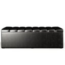 Ver imagem 3 de Calçadeira Recamier Baú para Cama de Casal Queen Dália 195x50 Cm W01 Couríssimo Preto - Lyam Lyam de