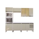Ver imagem 3 de Cozinha Modulada Compacta 5 Peças com Tampo Linea Luciane Móveis