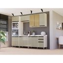 Ver imagem 1 de Cozinha Modulada Compacta 5 Peças com Tampo Linea Luciane Móveis
