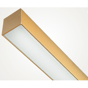 Perfil de Sobrepor para Fita Led 3m 20x15mm Astraled - Dourado