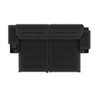 Sofá Stylus 2,10m Retrátil/reclinável com Porta Copos e Cooler Suede Preto - Xflex Sofás - 7
