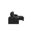 Ver imagem 6 de Sofá Stylus 2,10m Retrátil/reclinável com Porta Copos e Cooler Suede Preto - Xflex Sofás