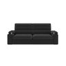 Sofá Stylus 2,10m Retrátil/reclinável com Porta Copos e Cooler Suede Preto - Xflex Sofás - 5