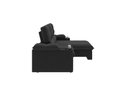Ver imagem 6 de Sofá Stylus 2,10m Retrátil e Reclinável com Porta Copos e Cooler Suede Preto - Xflex Sofás