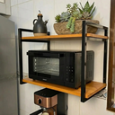 Ver imagem 5 de Kit Suporte Nicho Prateleiras Microondas Reforçada 60cm