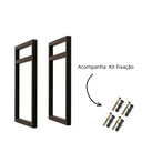 Ver imagem 2 de Kit Suporte Nicho Prateleiras Microondas Reforçada 60cm