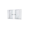 Veneziana Aluminio C/grade Central R10 - 100 X 120cm - Riobras - 1