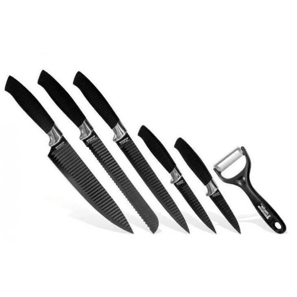 Kit Facas Everrich 6 Peças Aço Inox Ergonômicas - 3