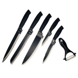 Kit Facas Everrich 6 Peças Aço Inox Ergonômicas - 1