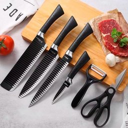 Kit Facas Everrich 6 Peças Aço Inox Ergonômicas - 7
