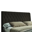 Ver imagem 1 de Cabeceira para Cama Box King Istambul Dobuê 1.95m Chocolate