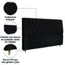 Ver imagem 4 de Cabeceira para Cama Box King Istambul Dobuê 1.95m Chocolate