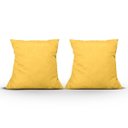 Ver imagem 6 de Sofá 2 Lugares Vitória para Sala de Estar Escritório com 2 Almofadas Suede Amarelo - Ninho Decor