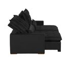 Ver imagem 7 de Sofá Modular 5 Lugares 2.50M Retrátil E Reclinável Preto
