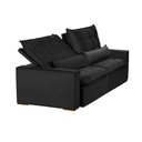 Ver imagem 5 de Sofá Modular 5 Lugares 2.50M Retrátil E Reclinável Preto