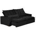 Ver mais imagens de Sofá Modular 5 Lugares 2.50M Retrátil E Reclinável Preto