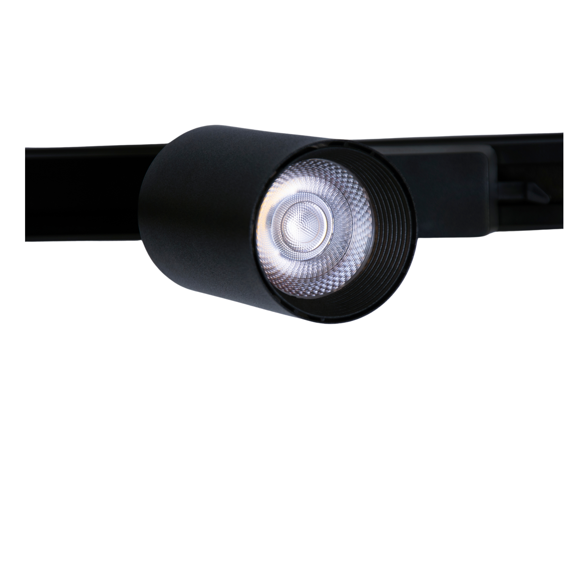 Kit 9 Spot Led Poptem para Trilho Eletrificado Preto 7w 3000k Bivolt - 2