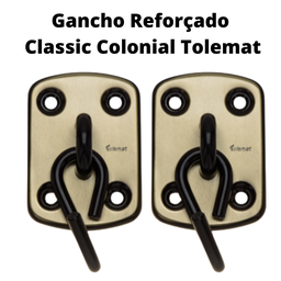 Gancho De Rede Reforçado, Tipo Armador, Resistente 200Kg, Colonial - 3