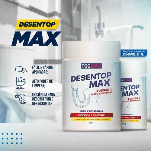 Desentop Vaso Sanitário Esgoto Pia Desentupidor 250gr - 4