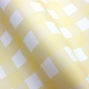 Ver imagem 4 de Papel de Parede Xadrez Vichy Amarelo + Cola Inclusa