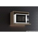 Ver imagem 1 de Módulo Cozinha Henn Americana Suporte Nicho P/microondas Connect 60x44cm Duna-henn