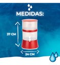 Ver imagem 3 de Filtro de Água Bebedouro Galão 7,5l Escritório Casa Vermelho