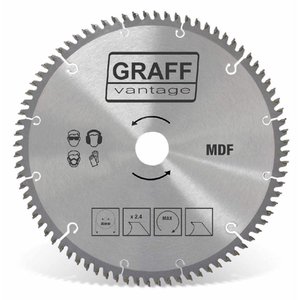 Serra Circular para Mdf 250mm X 80d 581,0001 - Graff Vantage