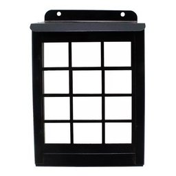 Grade de Proteção Anti Vandalismo Universal para Interfone e Video Porteiro Cor Preto - 4