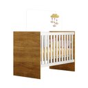 Ver imagem 2 de Berço 100% Mdf Life Tigus Baby - Branco/madeirado Ypê